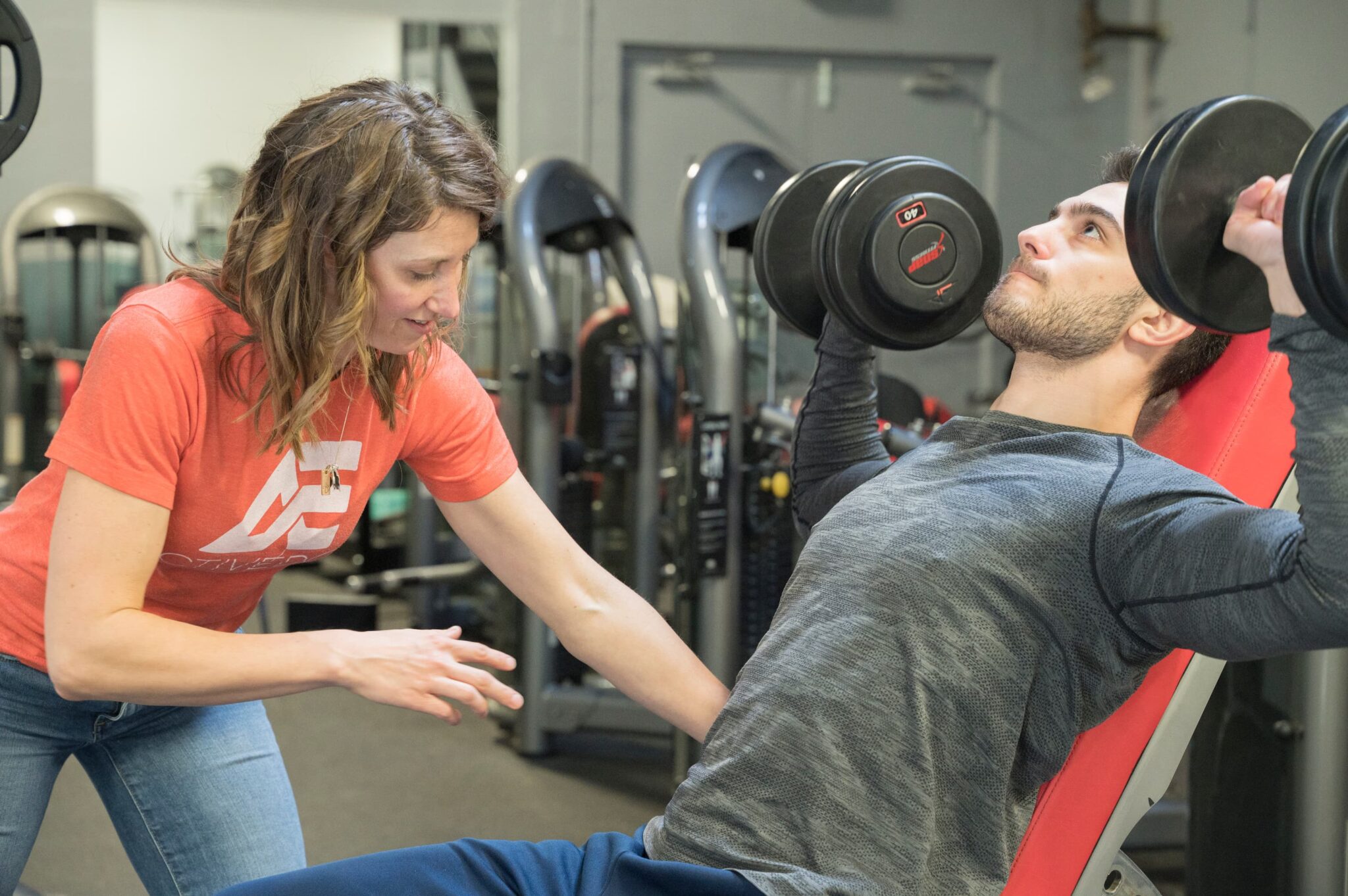 A male patient undergoing performance enhancement program from Active Edge in Columbus Ohio